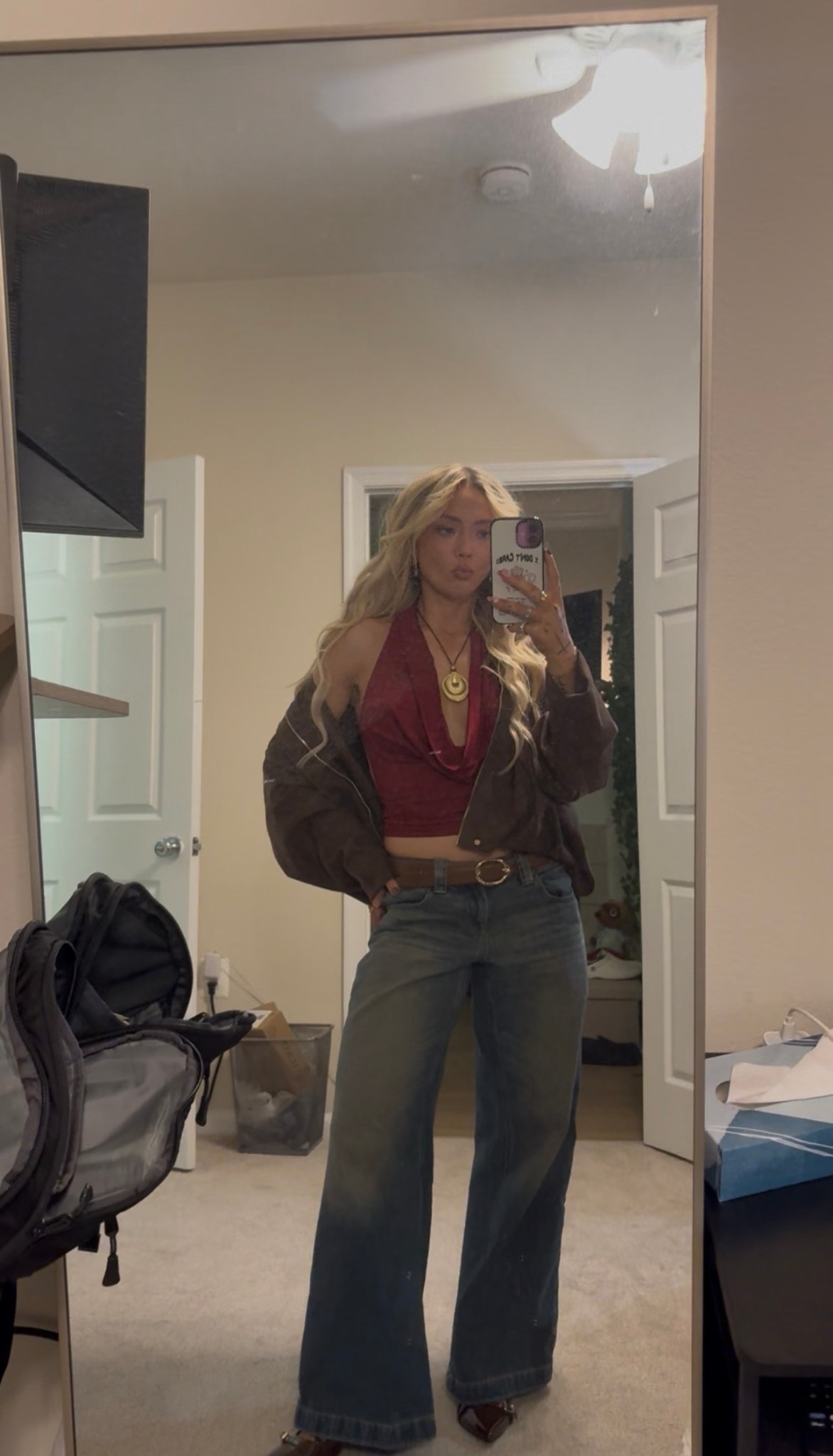 size down in the jeans! jacket runs slightly oversized so you don’t need to size up necessarily 

#LTKootd #LTKgrwm