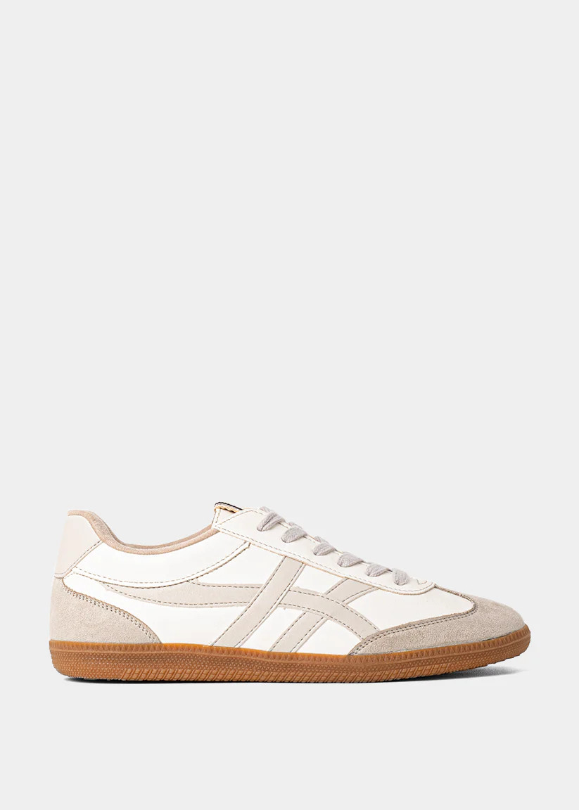 Sasha White Sneaker - Luxury Casual | SHUSHOP