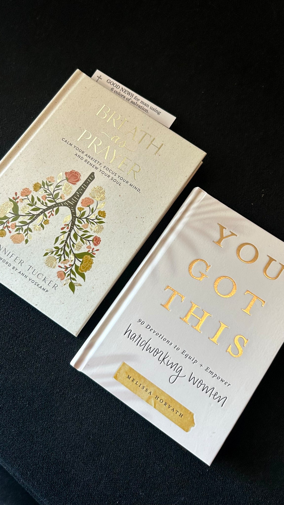 Morning rule: devotions first, phone second. Starting my day with daily devotions and quiet time with God completely shifts my morning mindset.

Sharing my two favorite Christian devotion books that are part of my morning routine. If you’re looking for faith based books, daily devotionals, or a simple Christian morning routine, these are such a great place to start. They bring calm, clarity, and positivity before the day begins 🤍

#LTKmomlife #LTKselfcare