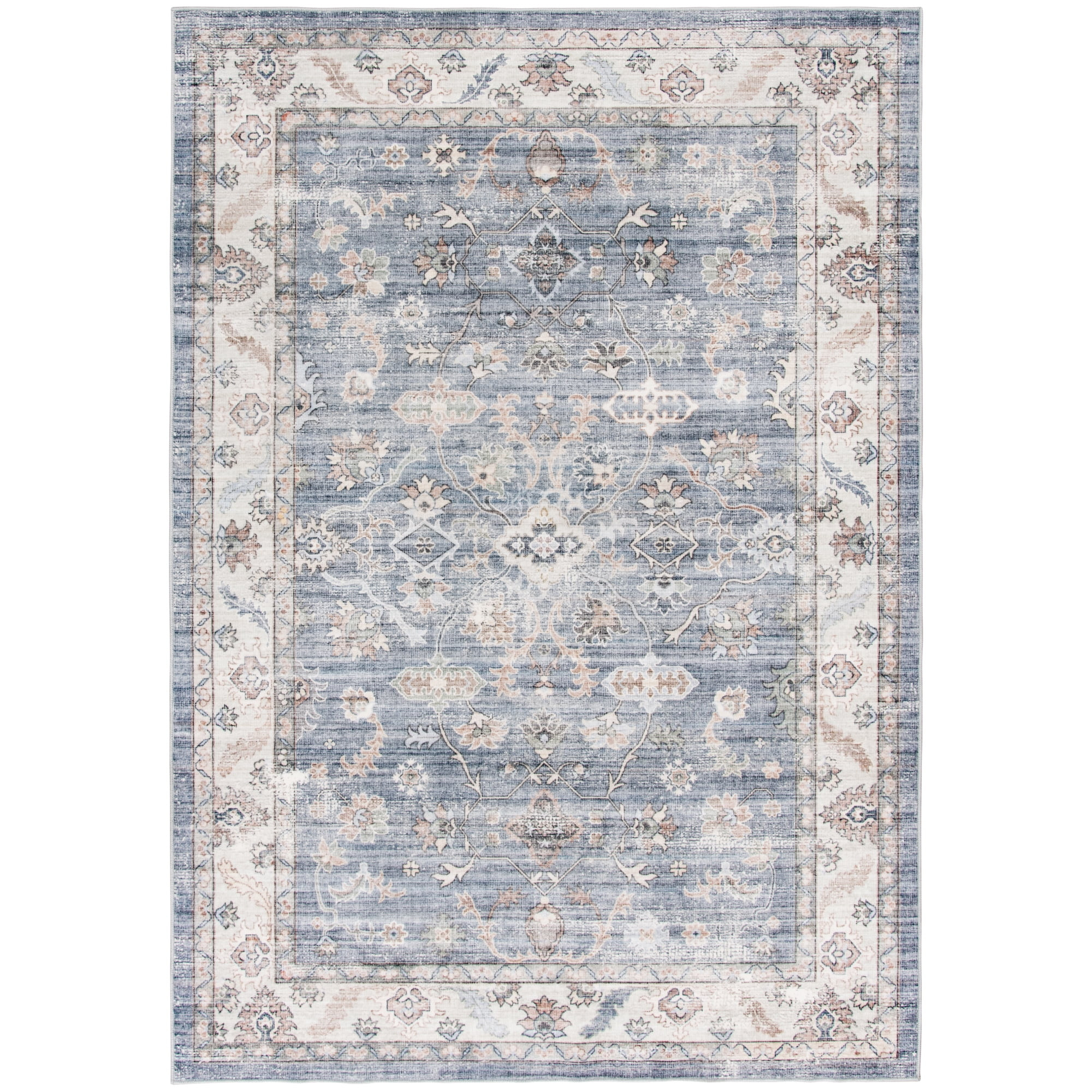 Better Homes & Gardens  Classic Medallion Geometric and Floral Pattern Plush Indoor Rug 5x7, Reco... | Walmart (CA)