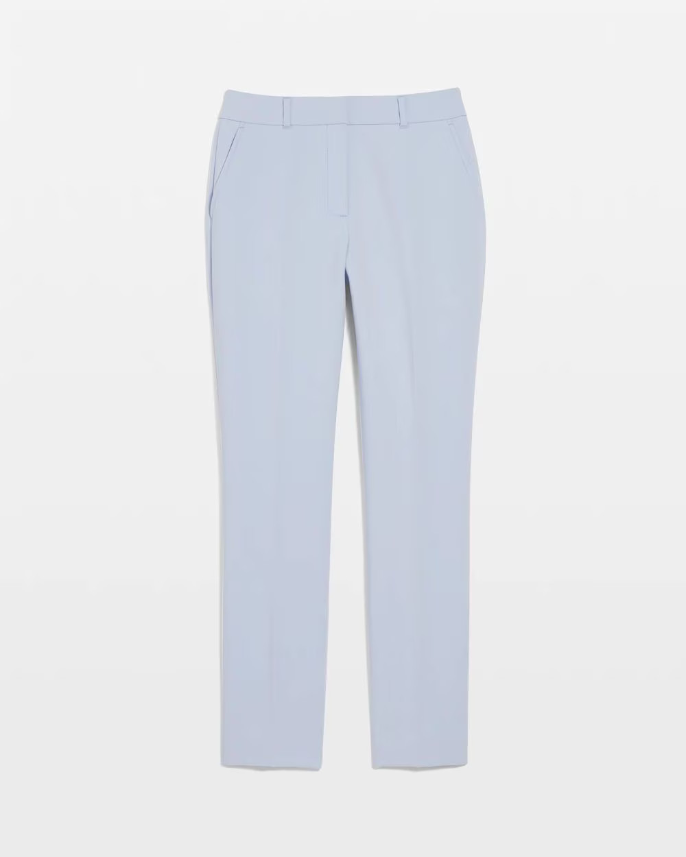 WHBM® Elle Slim Ankle Luxe Double Weave Pants | White House Black Market