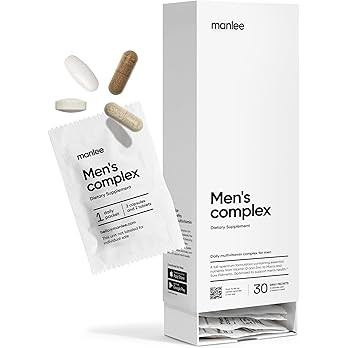 manlee Men's Daily Multivitamin Supplement Complex for Prostate Health, Energy Levels, Healthy Ha... | Amazon (US)