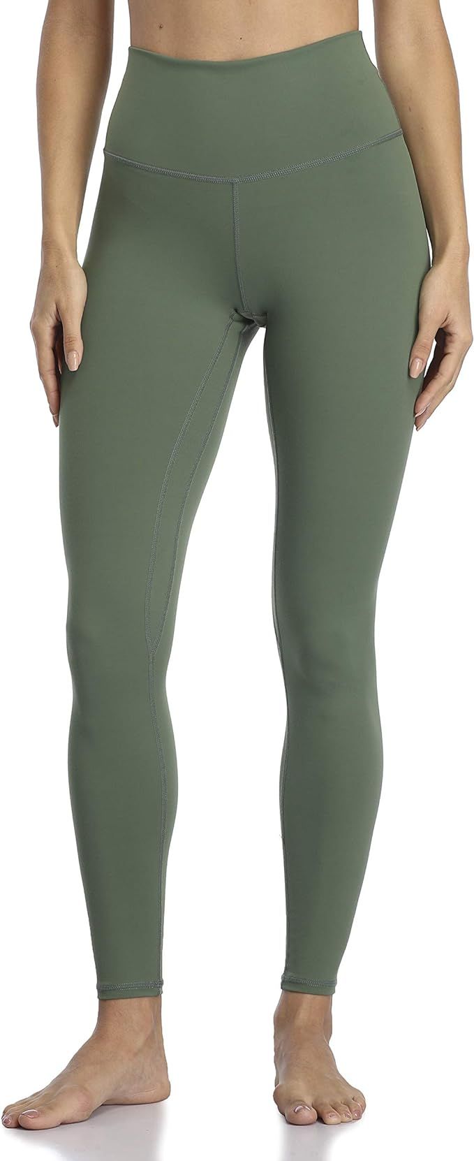 YUNOGA Women's Ultra Soft High Waisted Seamless Leggings Tummy Control Yoga Pants | Amazon (US)