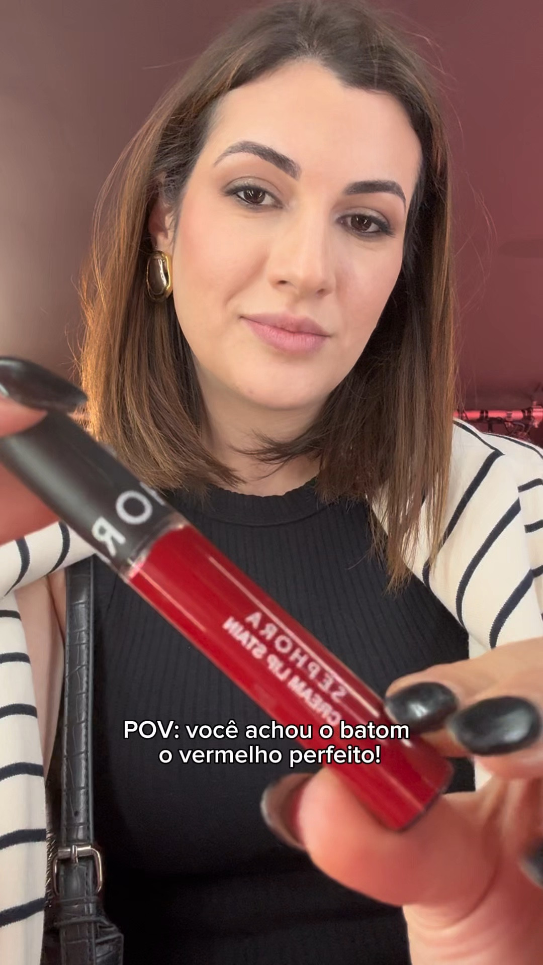 O batom vermelho perfeito: Cream Lip Stain Sephora Collection - cor 01 Always Red

#LTKbeleza #LTKbrasil