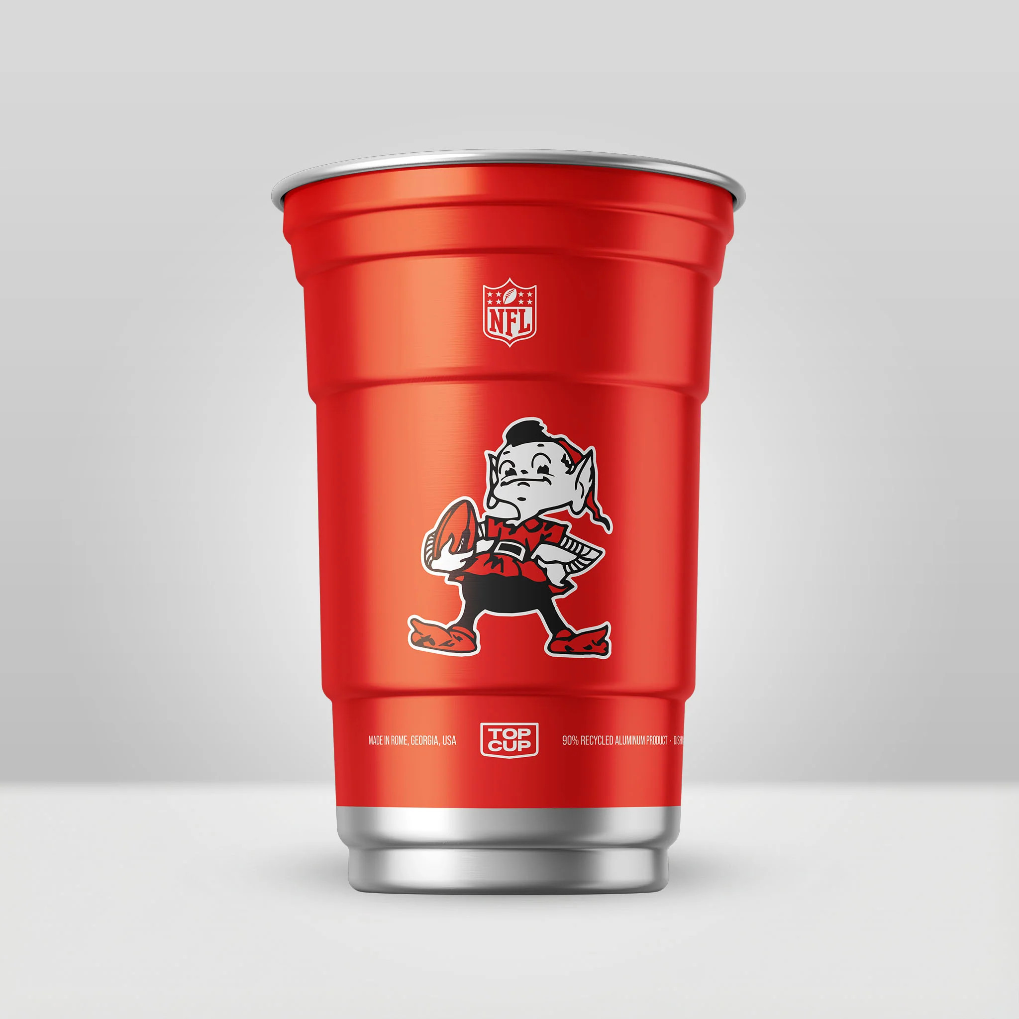 Top Cup Cleveland Browns NFL Aluminum Cup | Top Cup