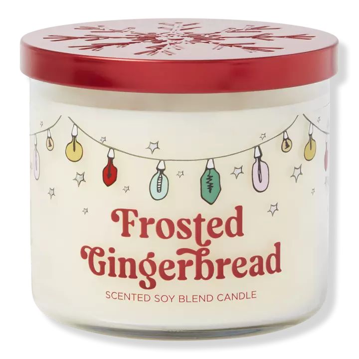 Frosted Gingerbread Scented Soy Blend Candle | Ulta
