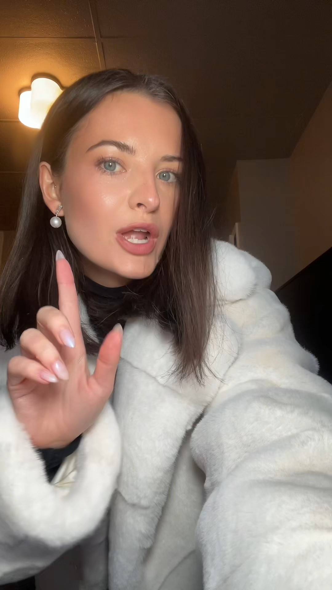 Which @guess coat should I wear on my double date? I’m thinking the white one since it was a fan favorite at my bridal shower ? 🤍 #Guesspartner  