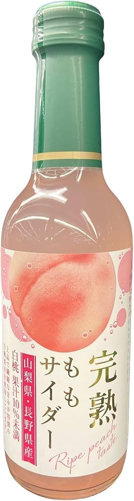 Kimura Kanjuku Momo Cider. Vegan. Peach Flavored. Refreshing. Carbonated. Japanese Beverage. Frui... | Amazon (US)