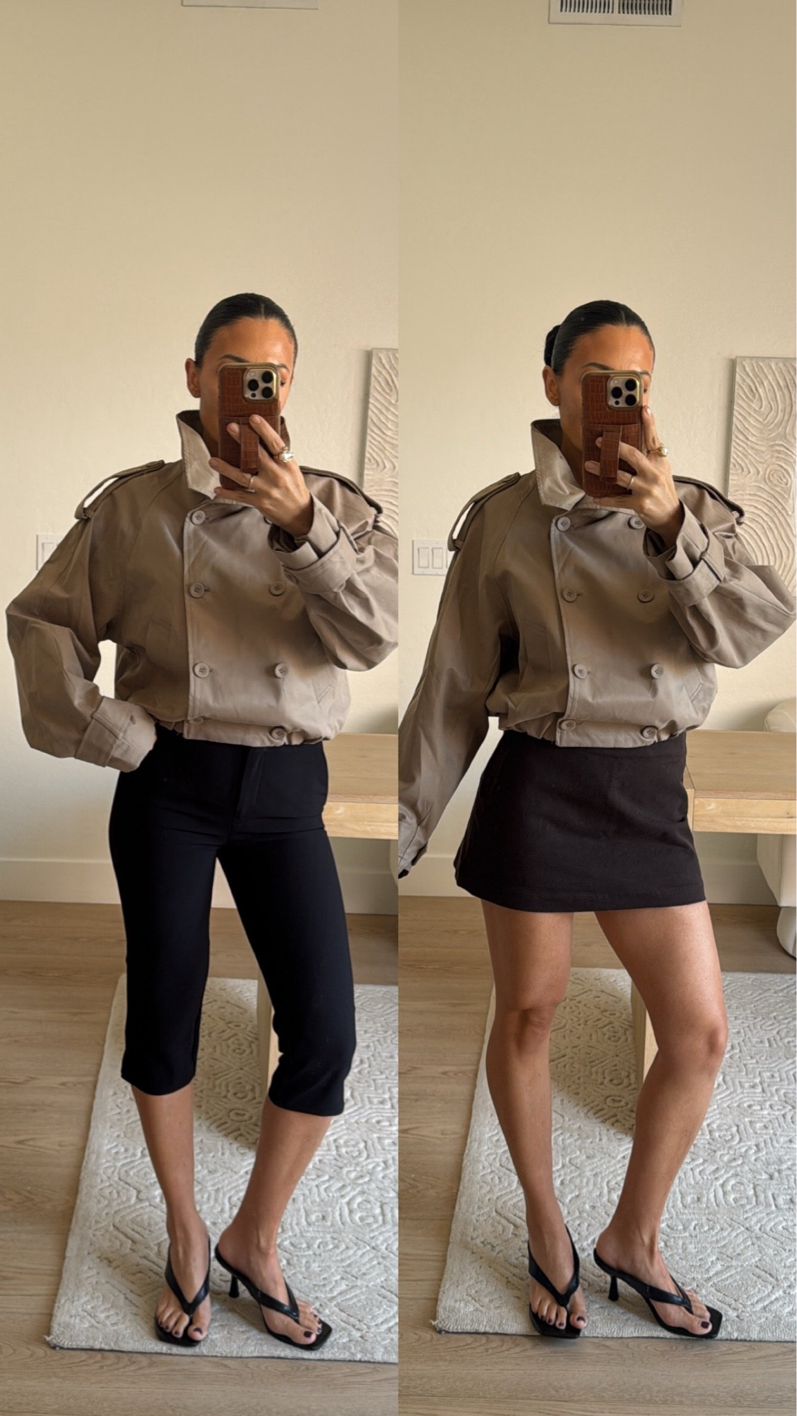 One @Dynamite Clothing jacket, two ways. Which way is your favorite? I’m in a size XS!

#LTKootd #LTKgrwm #LTKSeasonal