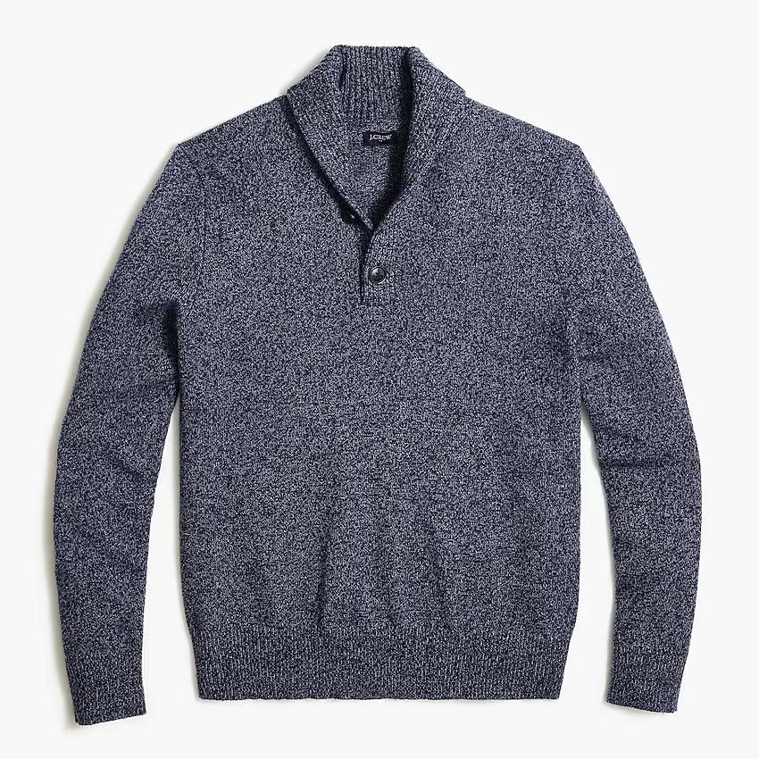 Shawl-collar sweater in supersoft lambswool blend | J.Crew Factory