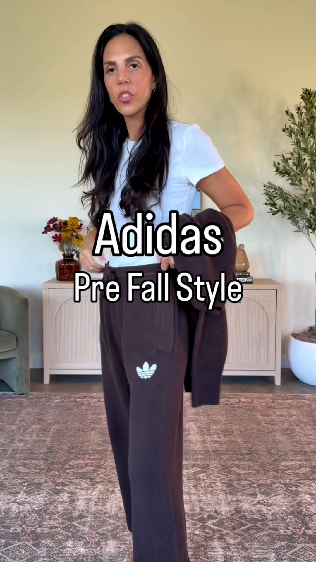 @adidas  nailing this fall look
Sweater - small 
Pants - small 
Stay tts (runs generously)
@Quince tote which is large and amazing! 

Code: EXTRA

#LTKU #LTKSaleAlert