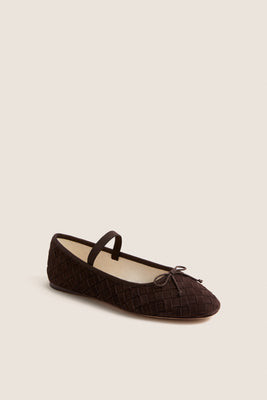 Tmoro Woven Suede Leonie Flats | Tuckernuck (US)