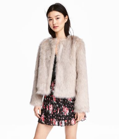 H&M Faux Fur Jacket $69.99 | H&M (US)