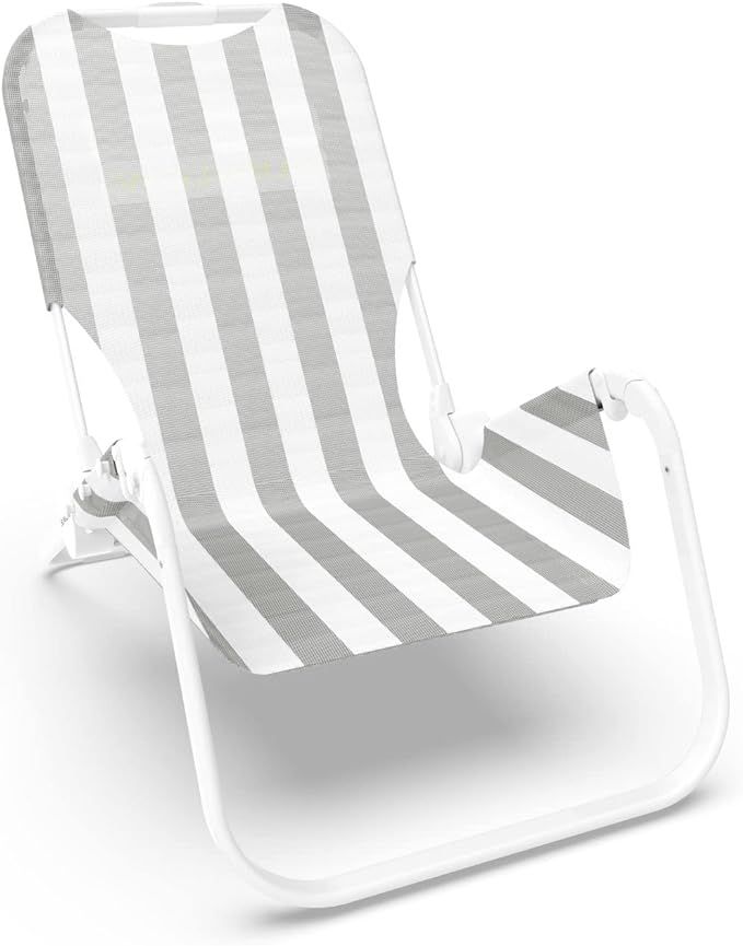 SUNFLOW Beach Chair - Premium Travel Folding Chair - Compact, Comfortable, Easy-to-Carry - 4 Posi... | Amazon (US)