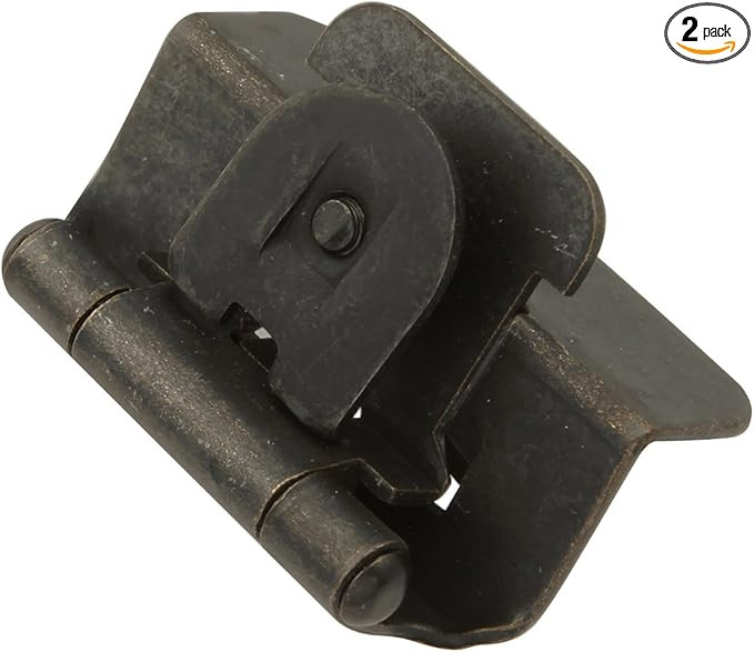Hickory Hardware P5310-BI Double Demountable Hinge - 170° Opening Face Frame - 1/2 Inch Overlay ... | Amazon (US)