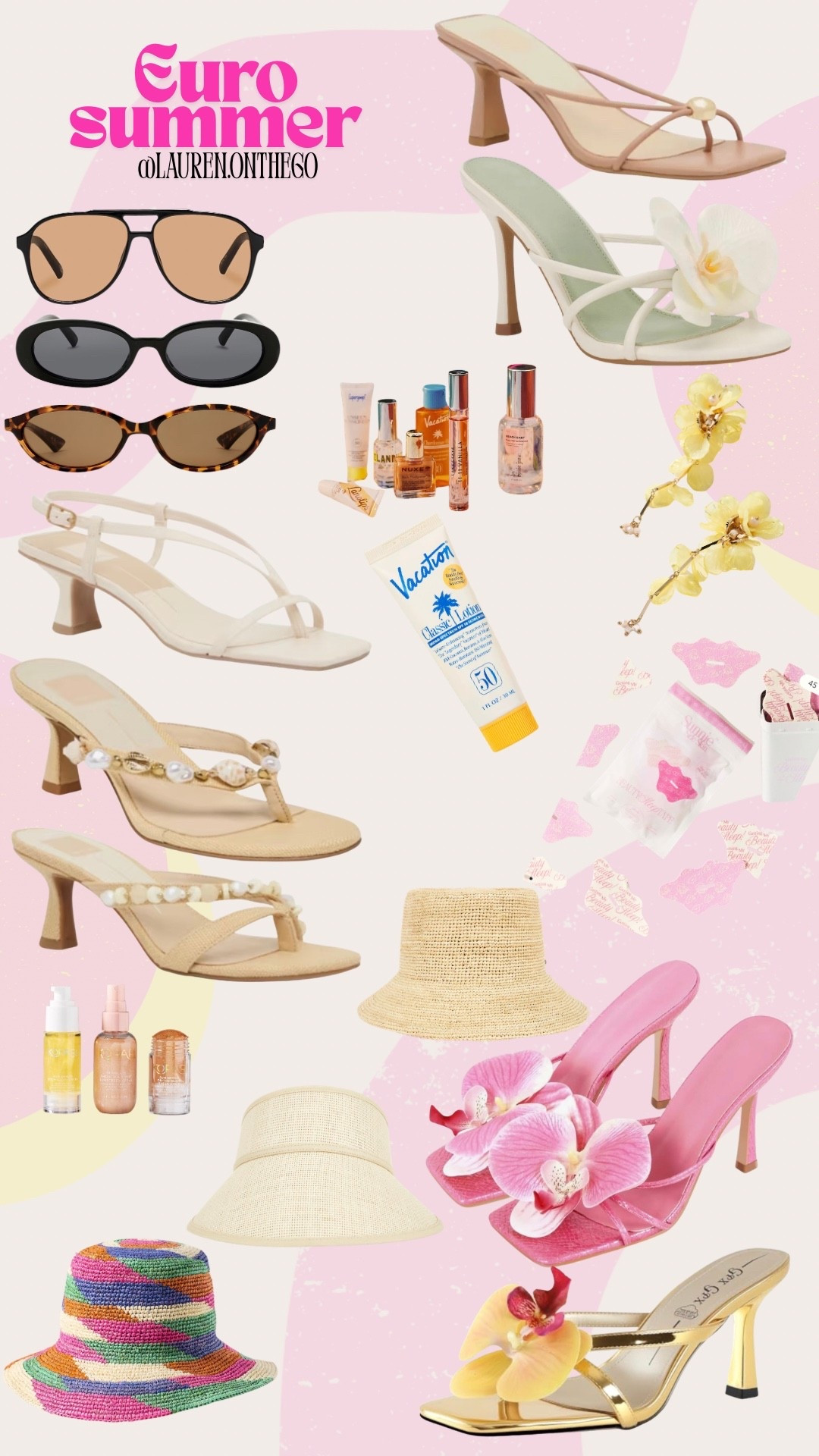 Accessories you need for your euro summer 😍😍😍