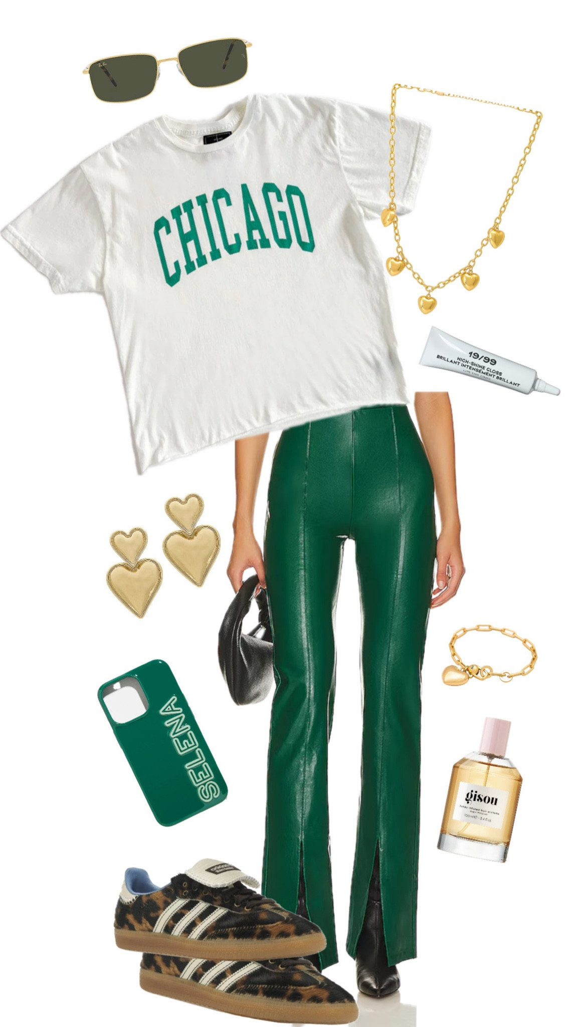 Chicago shirt is from Alice and wonder.com 