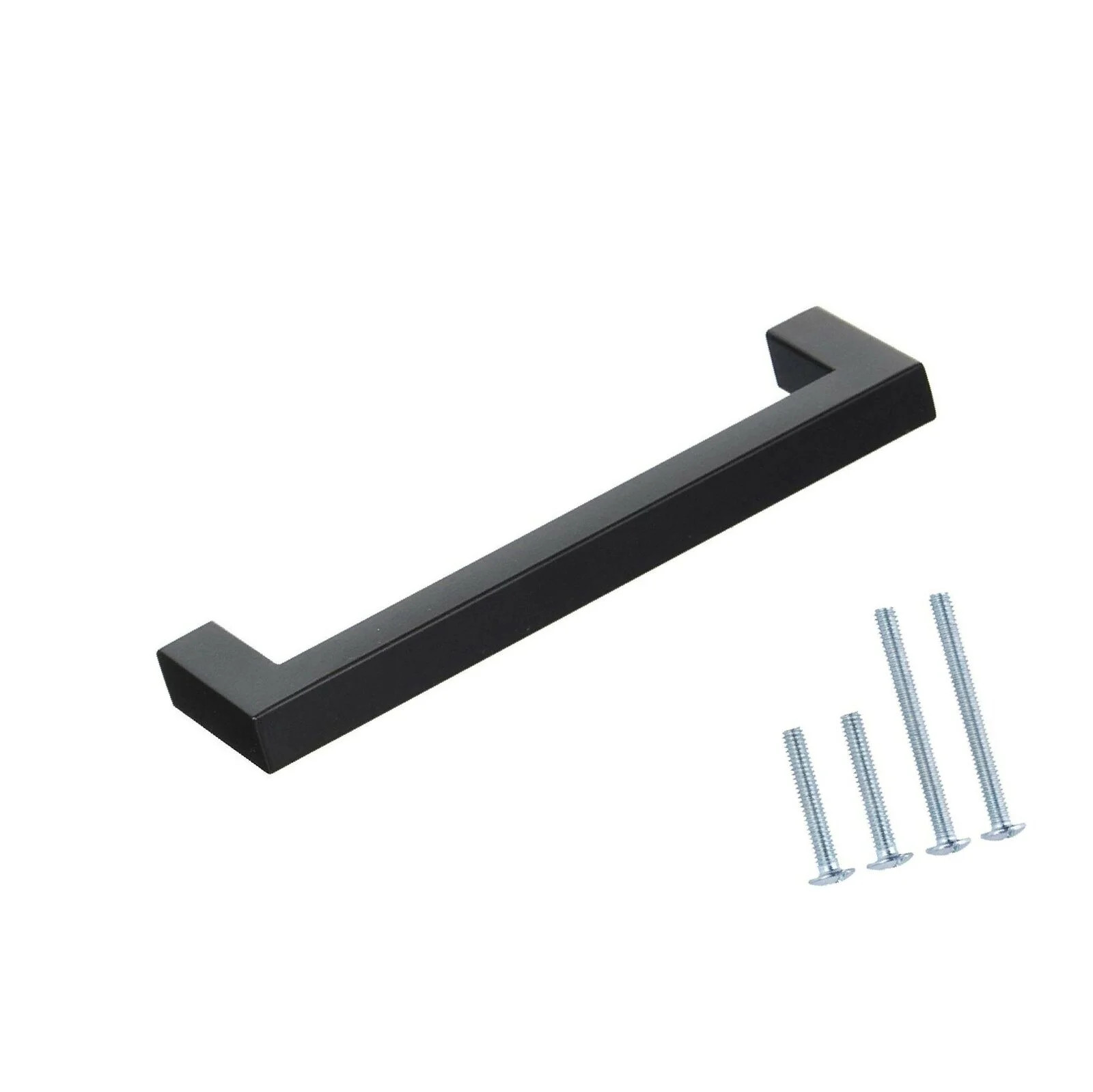 10 Pack Goldenwarm Black Square Bar Cabinet Pull Drawer Handle Stainless Stee... | Walmart (US)