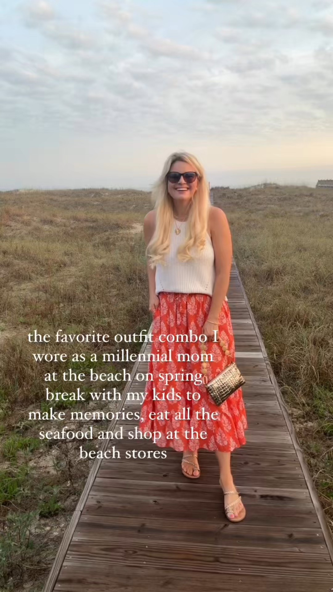 My favorite outfit combo for spring summer fall - sweater tank and skirt ❤️

#LTKWatchNow #LTKItBag #LTKShoeCrush