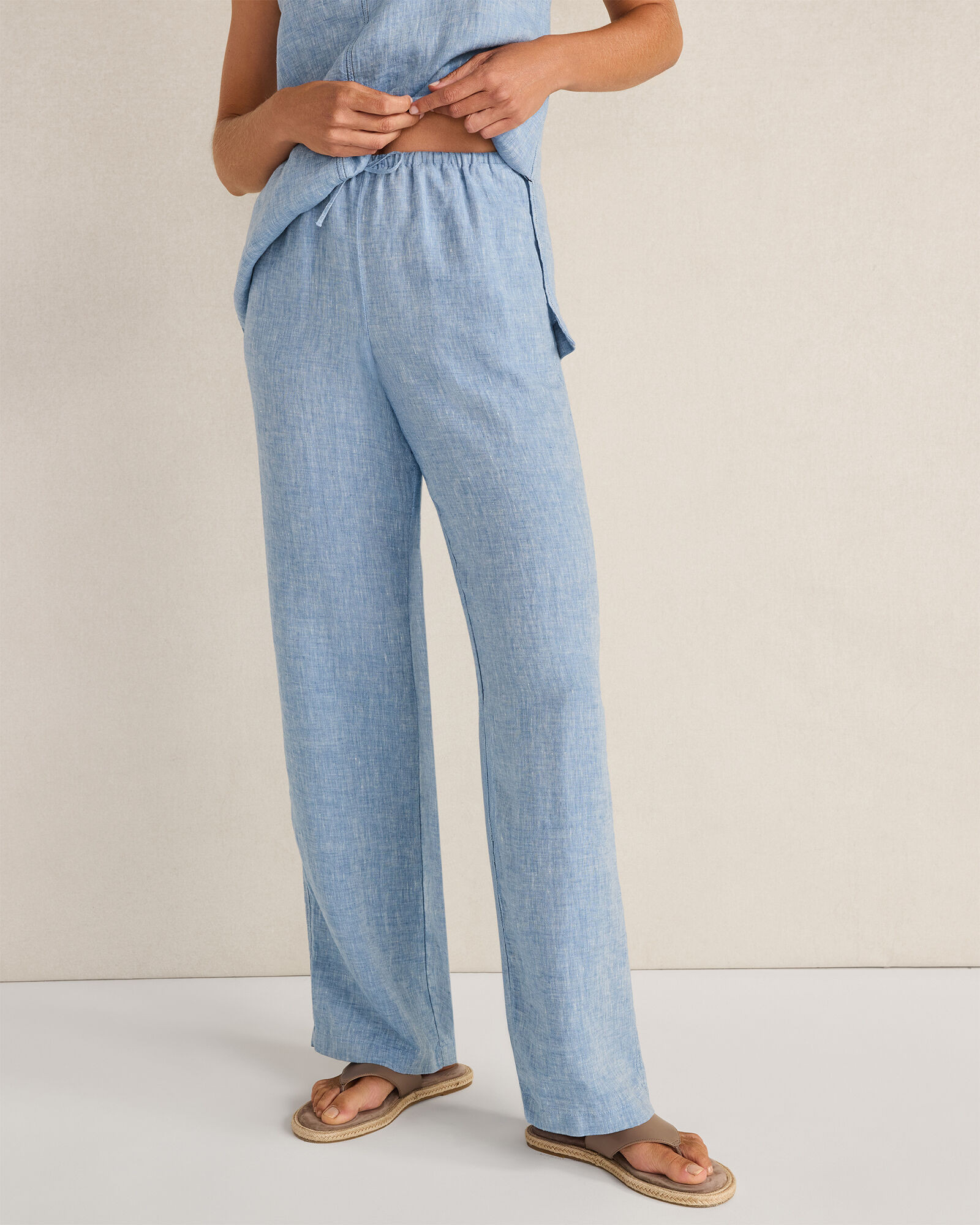 Linen Slim Pants | Haven Well Within