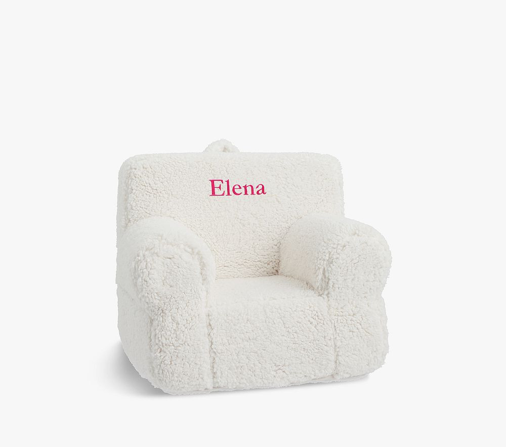 Anywhere Chair®, Cream Sherpa | Pottery Barn Kids