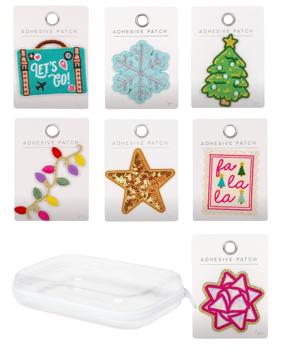 Holiday Packaging ✨💖🎄
… how cute are these little patches, (on sale!)?! Paired with these zip hard cases – back in stock online – makes a great holiday gift filled with some colorful or joyful additions inside!



#LTKGiftGuide #LTKHoliday #LTKKids