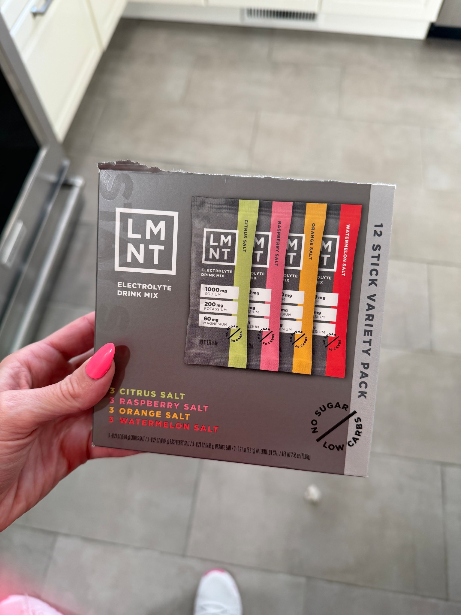 My favorite electrolyte drink mix! I love the variety pack best. 