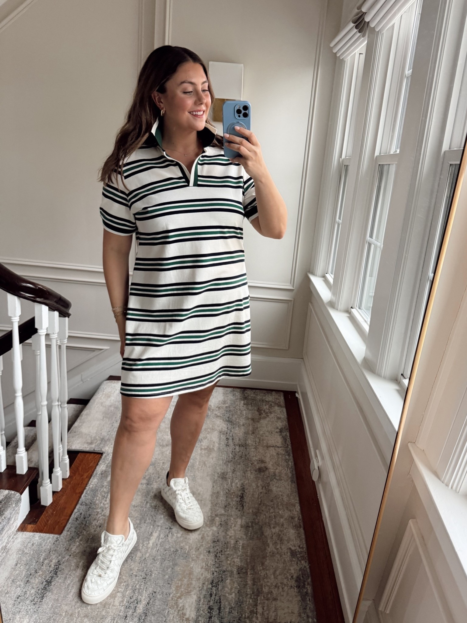 Wearing size XXL in dress with pockets!

#LTKmomlife #LTKSeasonal #LTKMidsize