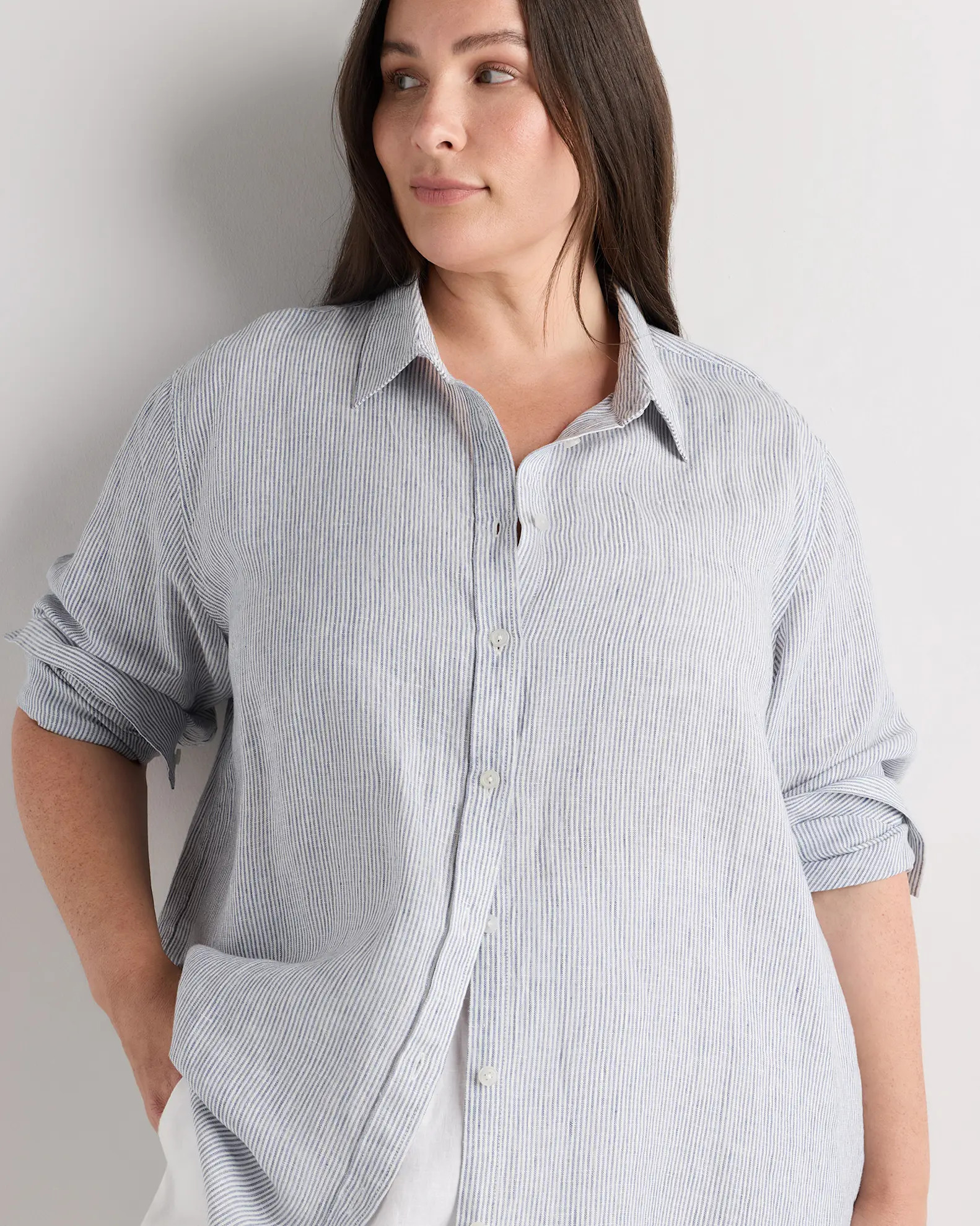 100% European Linen Long Sleeve Shirt | Quince
