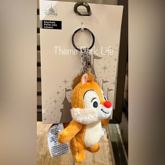 Disney Parks Dale Chipmunk Plush Keychain with Acorn Bag Charm NEW | Poshmark