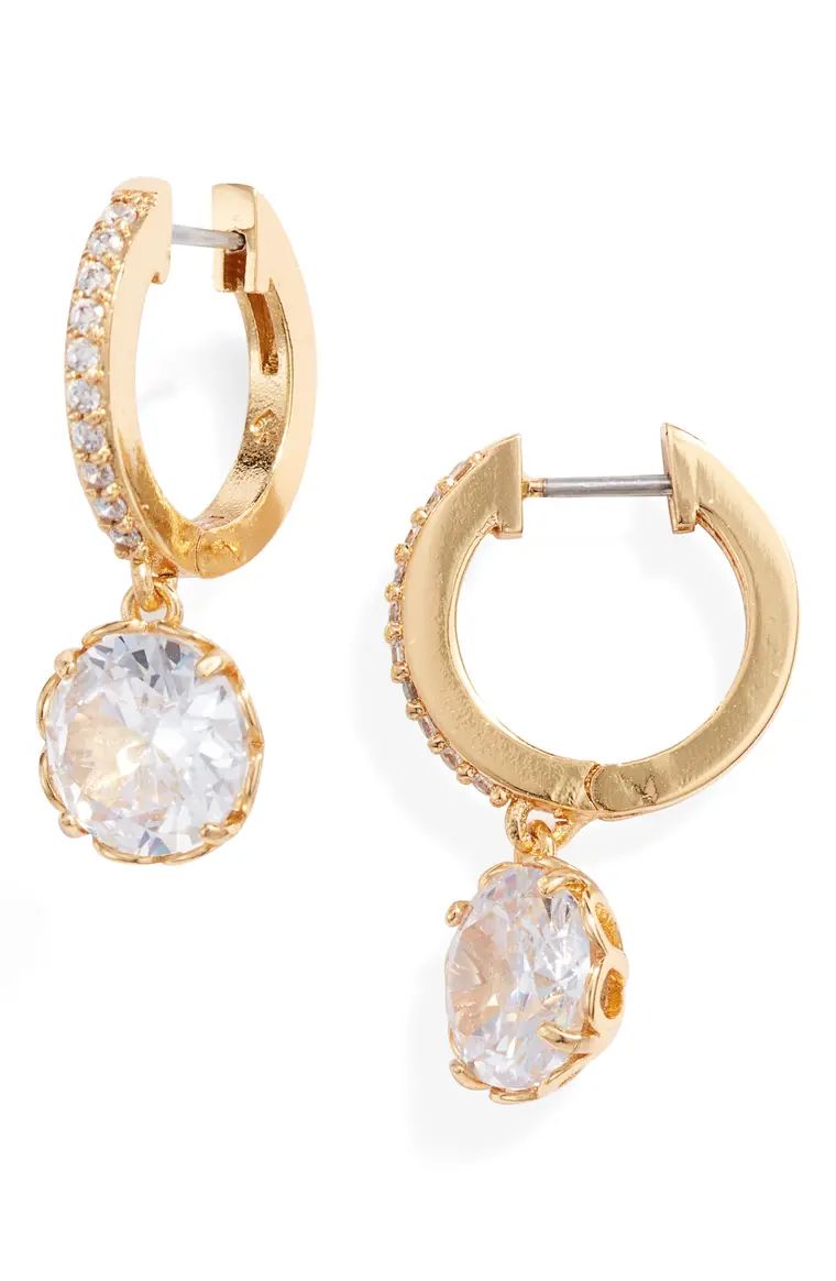 that sparkle pavé huggie hoop earrings | Nordstrom