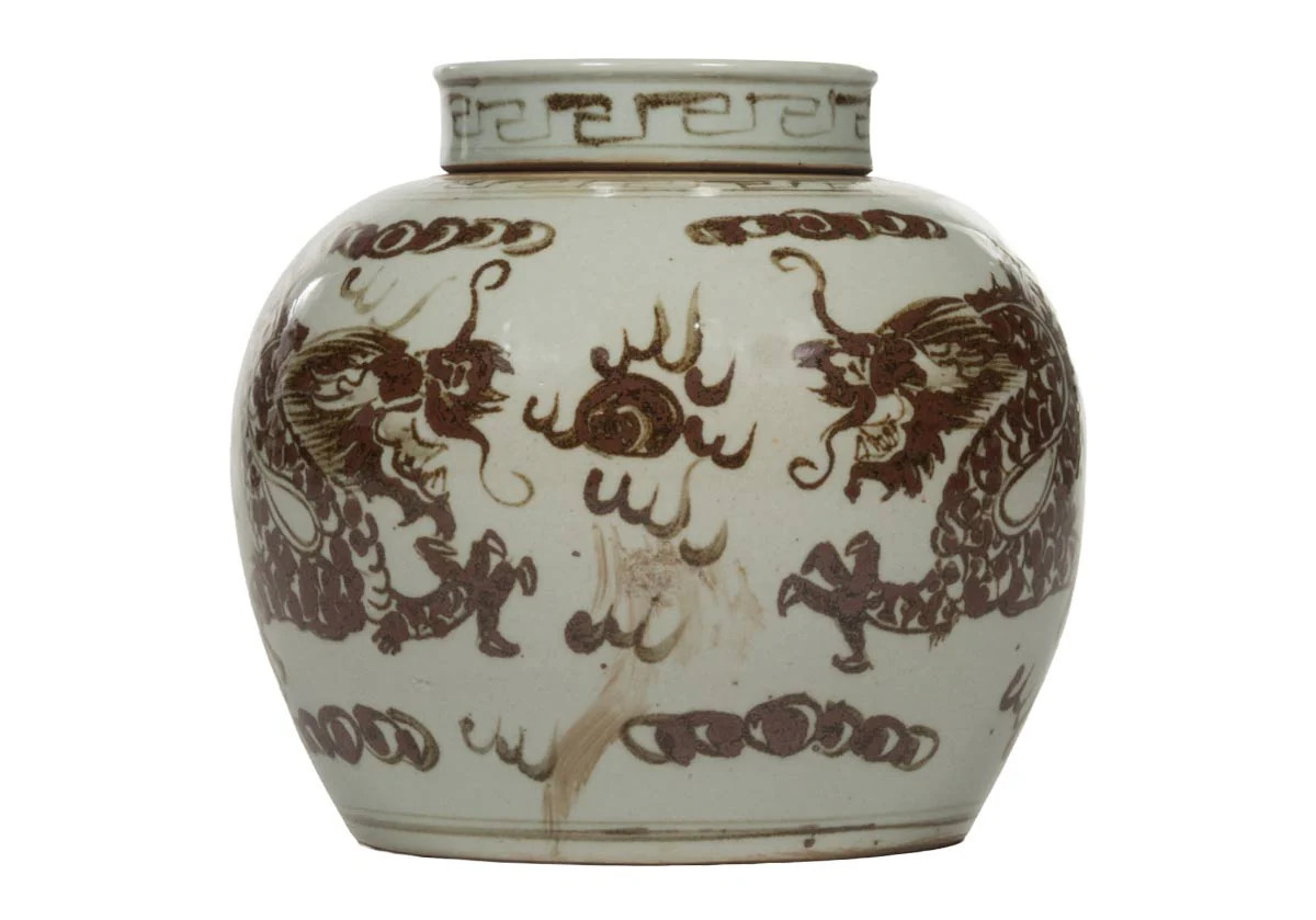 IMPERIAL DRAGON JAR | Small | Alice Lane Home Collection