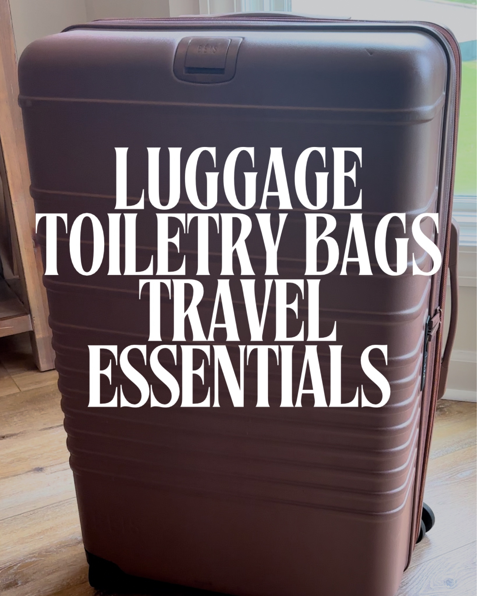 My suitcase and all travel gear I packed for the beach

#LTKTravel