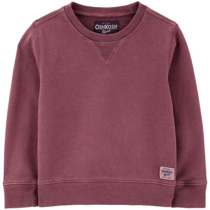 French Terry Pullover Sweatshirt | Carter's