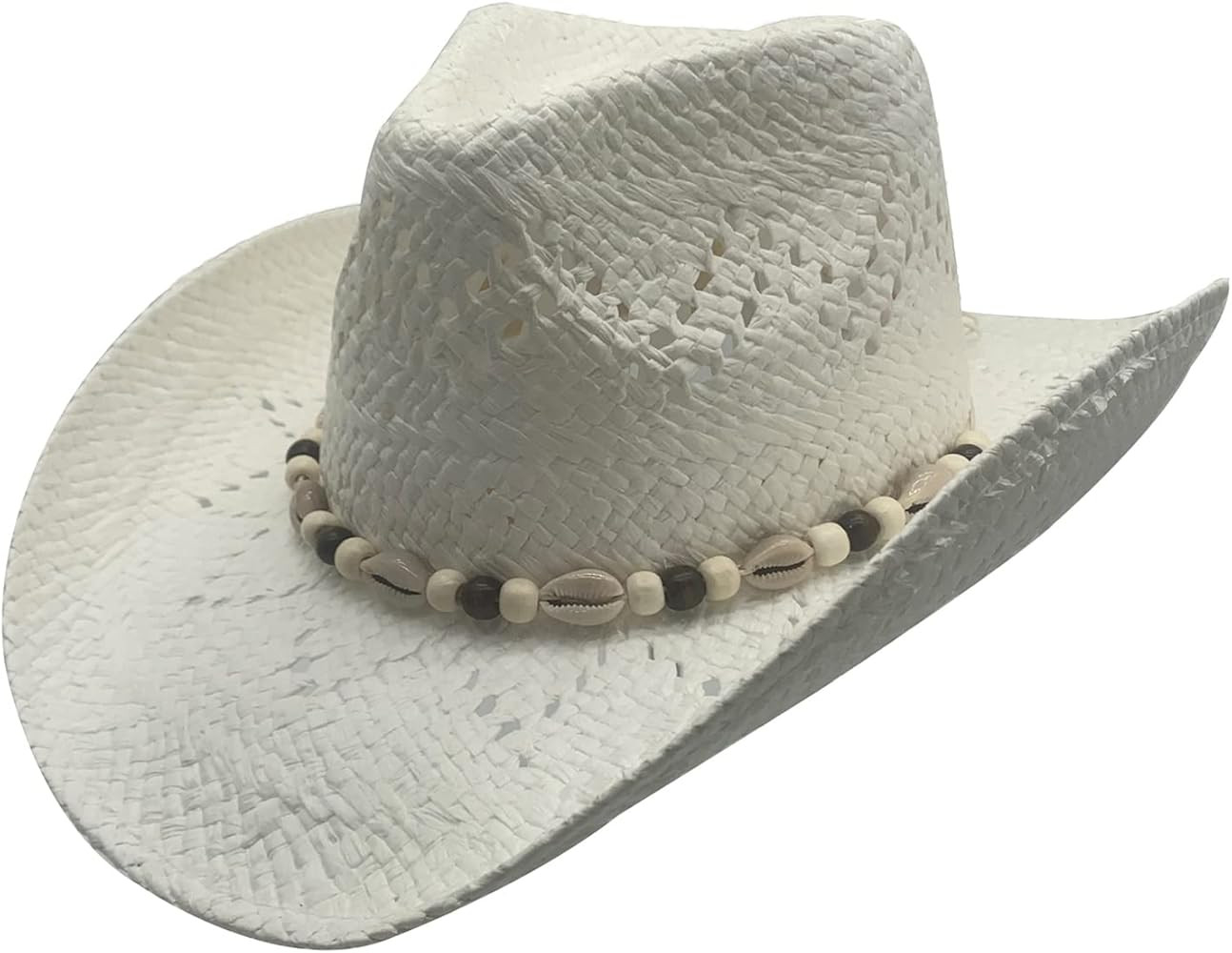 Willheoy Woven Straw White Cowboy Hat Outfit White Western Hat Outfit White Hat Hats 2024 | Amazon (US)