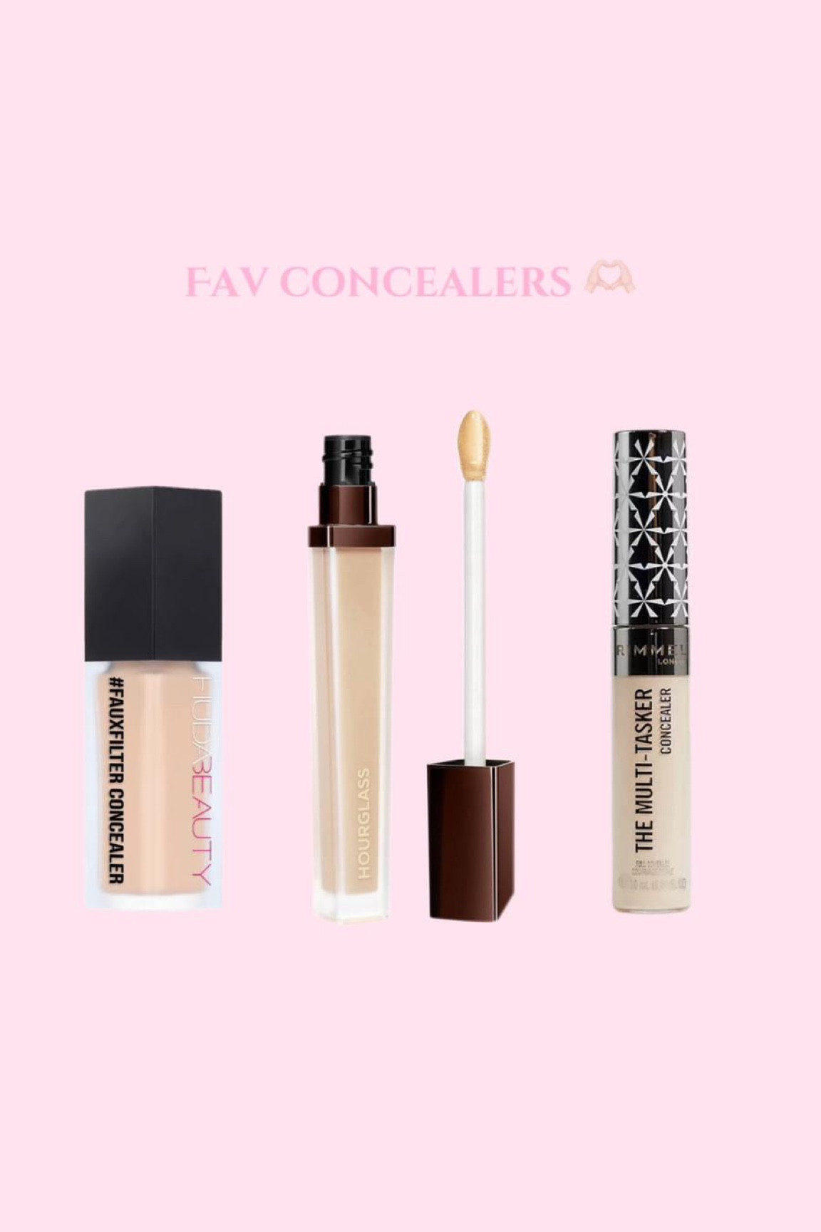 Top 3 concealers, huda beauty, hourglass, Rimmel 

#LTKbeauty #LTKSeasonal #LTKeurope