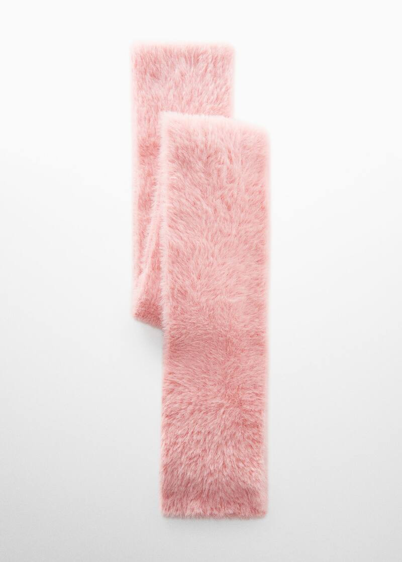 Faux fur scarf -  Women | Mango United Kingdom | MANGO (UK)