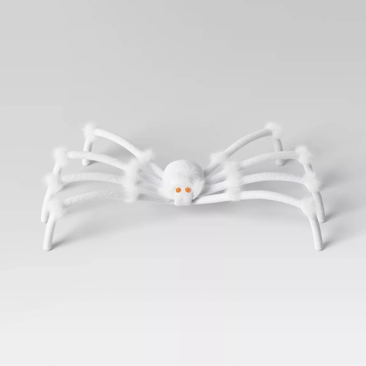 20" Plush White Glow Under Black Light Spider Halloween Decorative Prop - Hyde and EEK! Boutique... | Target