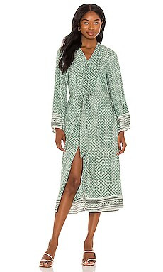 Cleobella X REVOLVE Garnet Kimono in Green Mudra from Revolve.com | Revolve Clothing (Global)