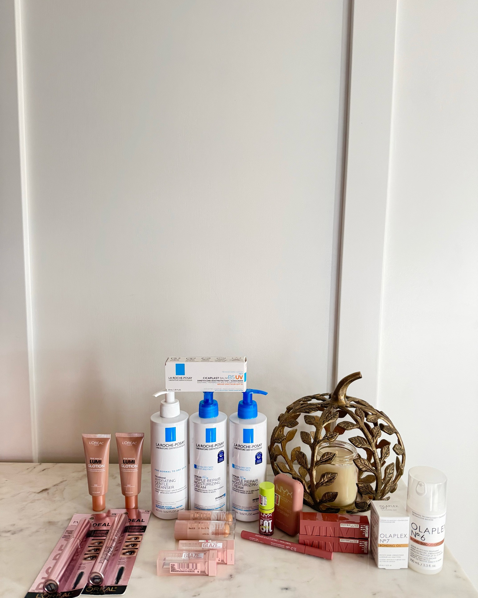 AD #CVSEpicBeautySale
#CVSFallBeauty #BeautyRestock #CVSBeauty
#CVSPartner Fall Beauty Restock @cvspharmacy 💄😍 It’s time to get your favorites for fall from skincare, everyday mom makeup to hair favorites!!🙌🤩 I am getting ready for fall by swapping some of my summer staples for fall with these beauty favorites of mine!!🍁🥰 First hydrating skin is the best thing to start off with then still keeping the glowy makeup routine, but with a twist to transition into fall!!✨☺️ Using La Roche-Posay hydrating gentle cleanser with their Cicaplast balm B5 UV moisturizer to protect my skin barrier with sunscreen is a must, and their Lipikar AP+MAX triple repair moisturizer cream for face & body is phenomenal with up to 48HR hydration for babies to adults!!💧🥰 Changing shades of lips and makeup to more warmer shades is one that I do while keeping the glow look! Wearing NYX Big Fat lip oil is a one & done for lips- this is a cream shade that I chose, it’s a deep muted rose that’s beautiful for fall providing lips up to 12 hours of deep hydration!!😊 I love the formula has squalane, cloudberry oil, and raspberry oil to lock in moisture and soften lip texture!!👄😍 I also love it’s vegan & cruelty-free!!🌱☺️ Fall lip combo is wearing it with Covergirl Outlast vegan lip stain that’s lightweight & buildable, infused with acacia tree extract!!🍂🤩 I’ll have everything linked for you! CVS makes it easy peasy for me to save and adjust my routine to my fall favorites!!😄 Get your ExtraCare Card ready to check out the CVS Epic Beauty Sale before it's over 8/29!!😄 

 💰 Coupons & ExtraBucks Rewards Tips-
$10 Off $30 coupon 
Save $2 Off $10 facial skin care ( I used for the 2 La Roche products) 
$10 ExtraBucks Rewards for purchasing 2 Professional Salon Hair Care products
$3 Off coupon 1 Maybelline product
$5 ExtraBucks Rewards for 2 Maybelline 
$6 ExtraBucks Rewards for purchasing 2 NYX Professional Makeup products
$3 ExtraBucks Rewards $10 Covergirl 
$4 Off coupon L’Oreal 
$5 ExtraBucks Rewards on $15 L’Oreal