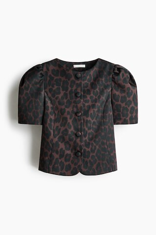 Puff-Sleeved Blouse | H&M (US + CA)