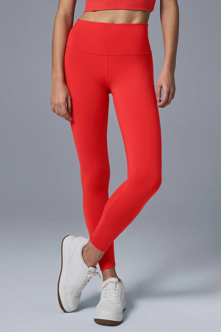 7/8 High-Waist Airbrush Legging - Red Hot Summer | Alo Yoga (US)