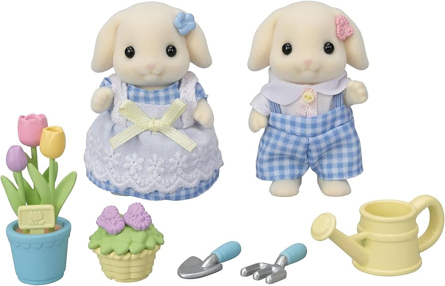 Sylvanian Families - Brother and Sister Aries Rabbit - 5736 - Mini Dolls | Amazon (CA)