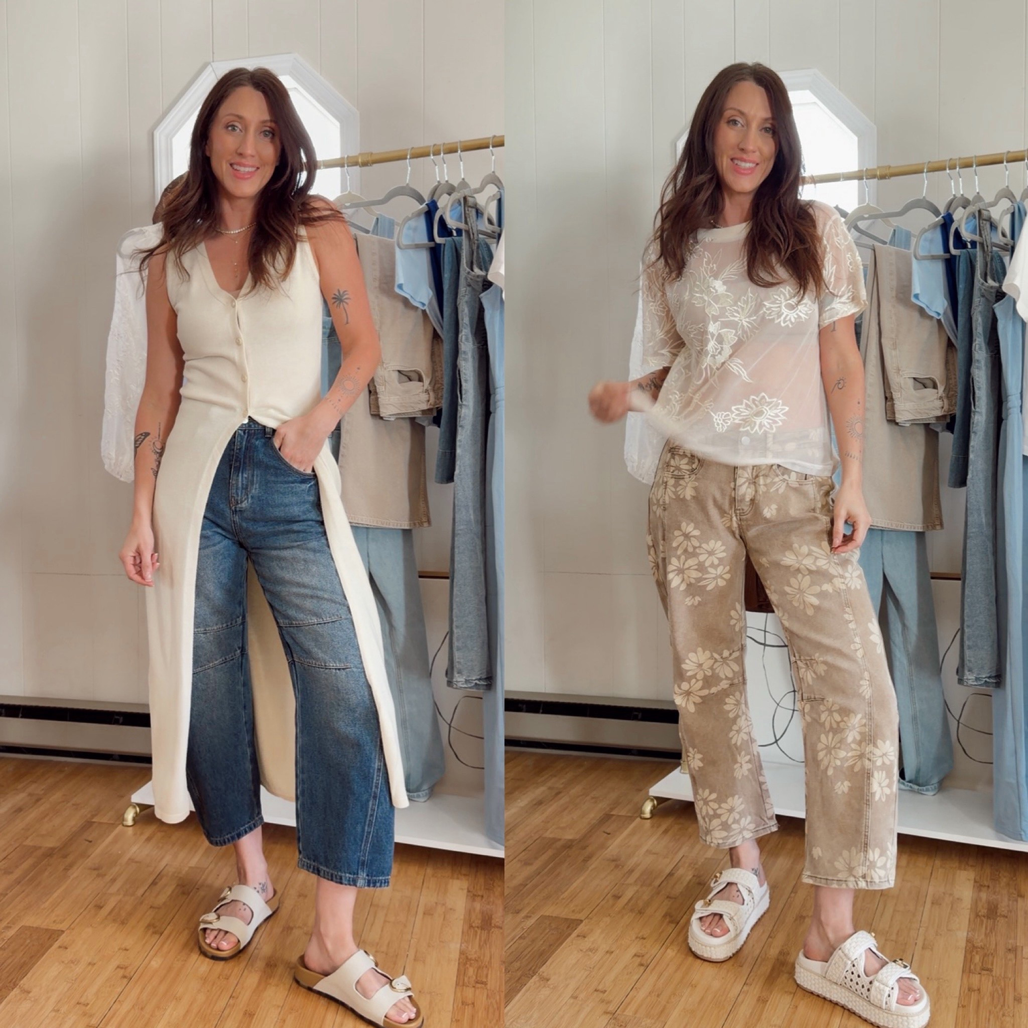 Both outfits are from Amazon and today you can shop so many things on sale!! I did a small for the pants and for the tops #ad @amazon #founditonamazon

#LTKootd #LTKSaleAlert