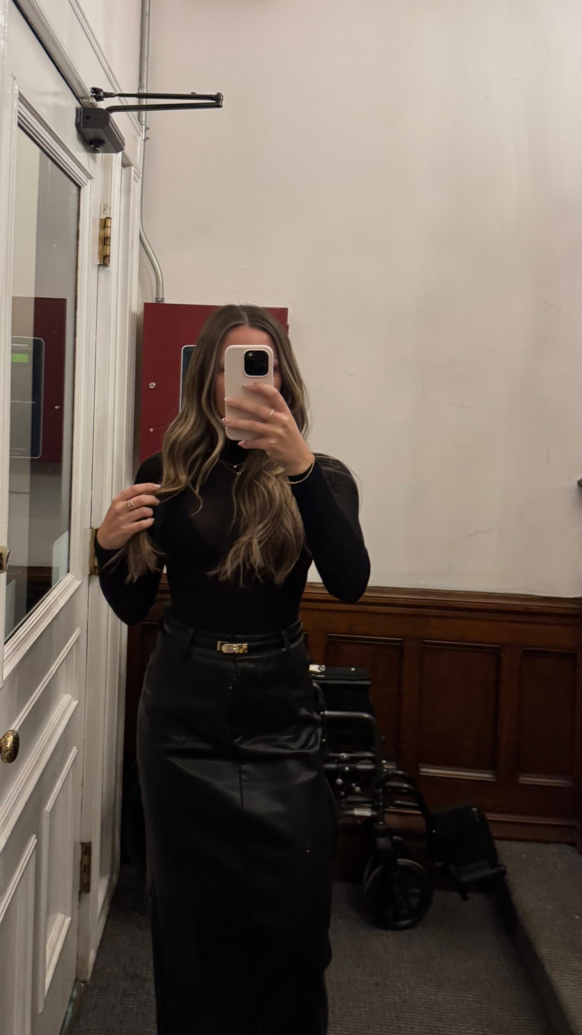 Wearing a size S in the sweater and a US 2 in the skirt 🫶

#LTKootd #LTKTall #LTKgrwm