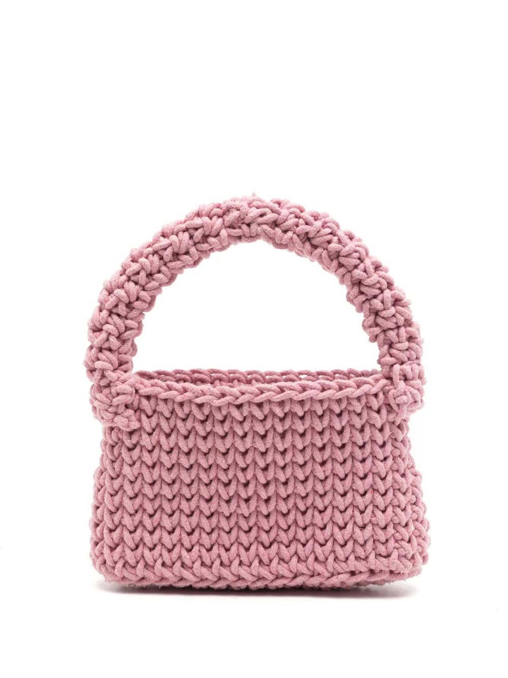 Nannacay Nicoletta crochet-knit Tote Bag | Pink | FARFETCH AU | Farfetch Global