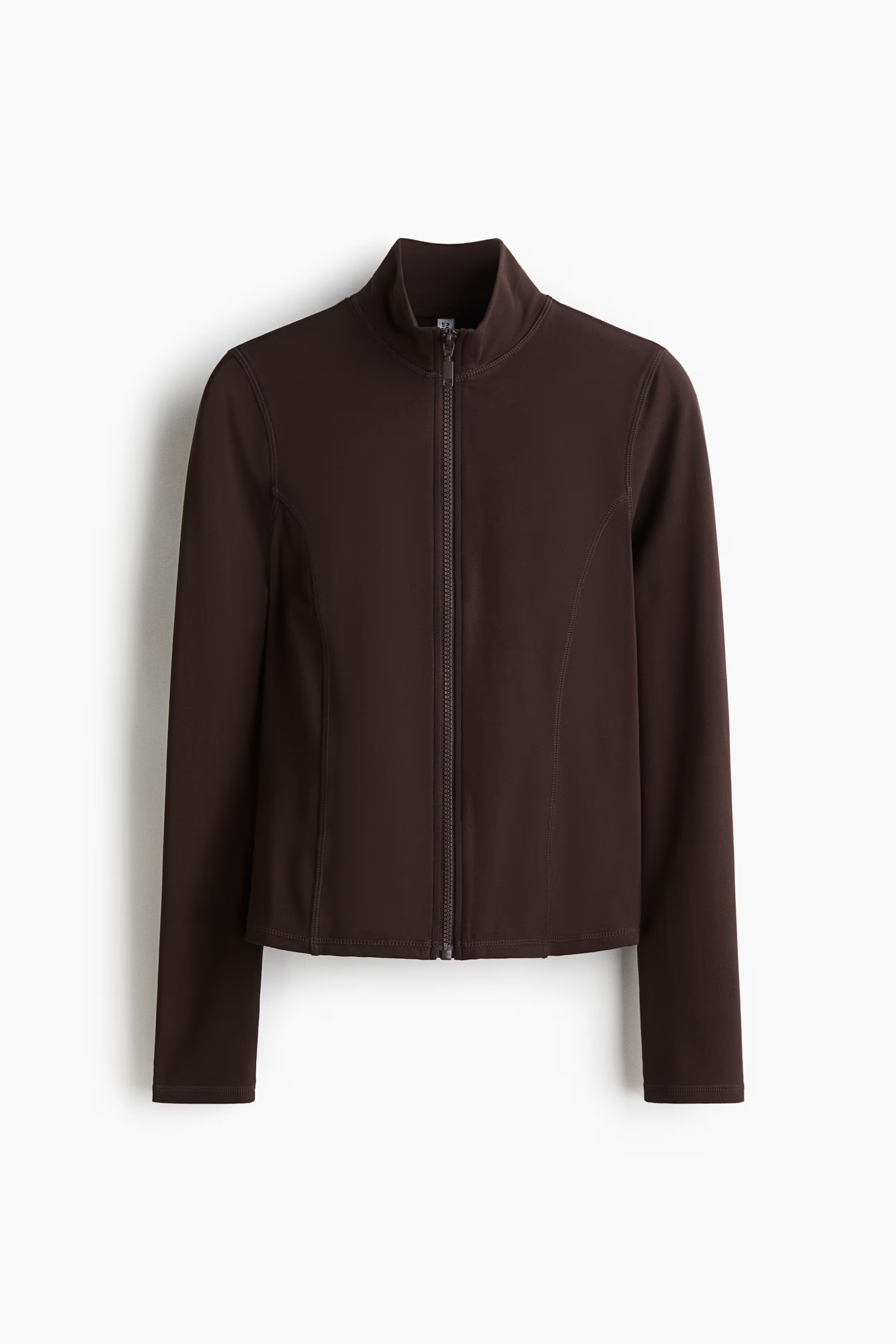 Zip-through jersey top | H&M (UK, MY, IN, SG, PH, TW, HK)