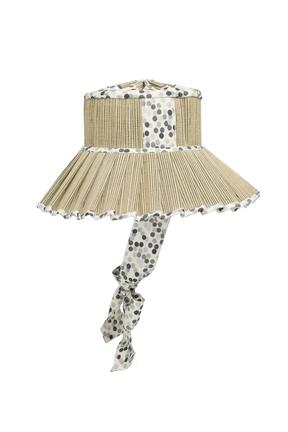 Polka Monochrome Luxe Ravello Hat | Everything But Water