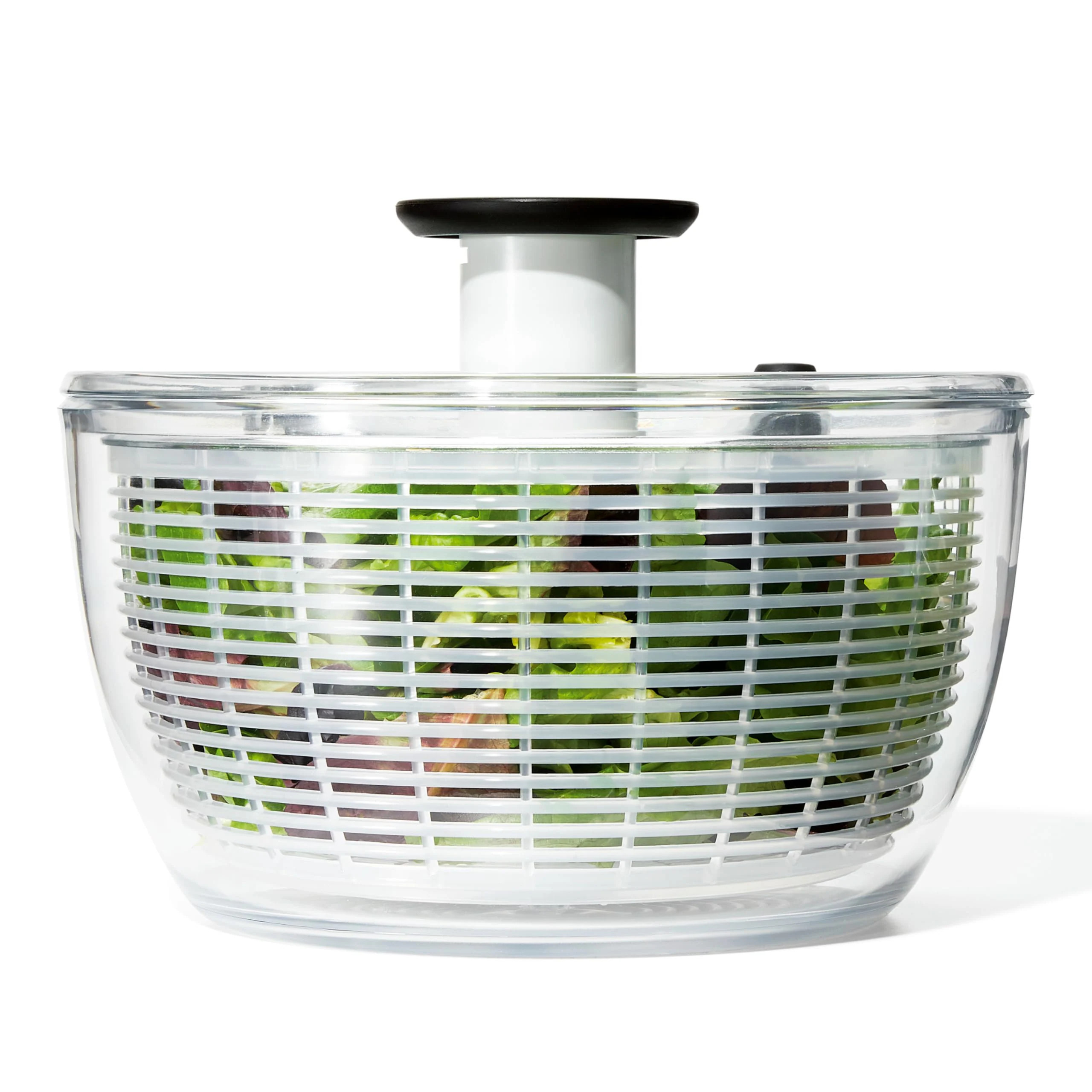 OXO Good Grips 6.22 Quart Salad Spinner - Effortless Lettuce and Fruit Washer in White | 32480 | Lowe's