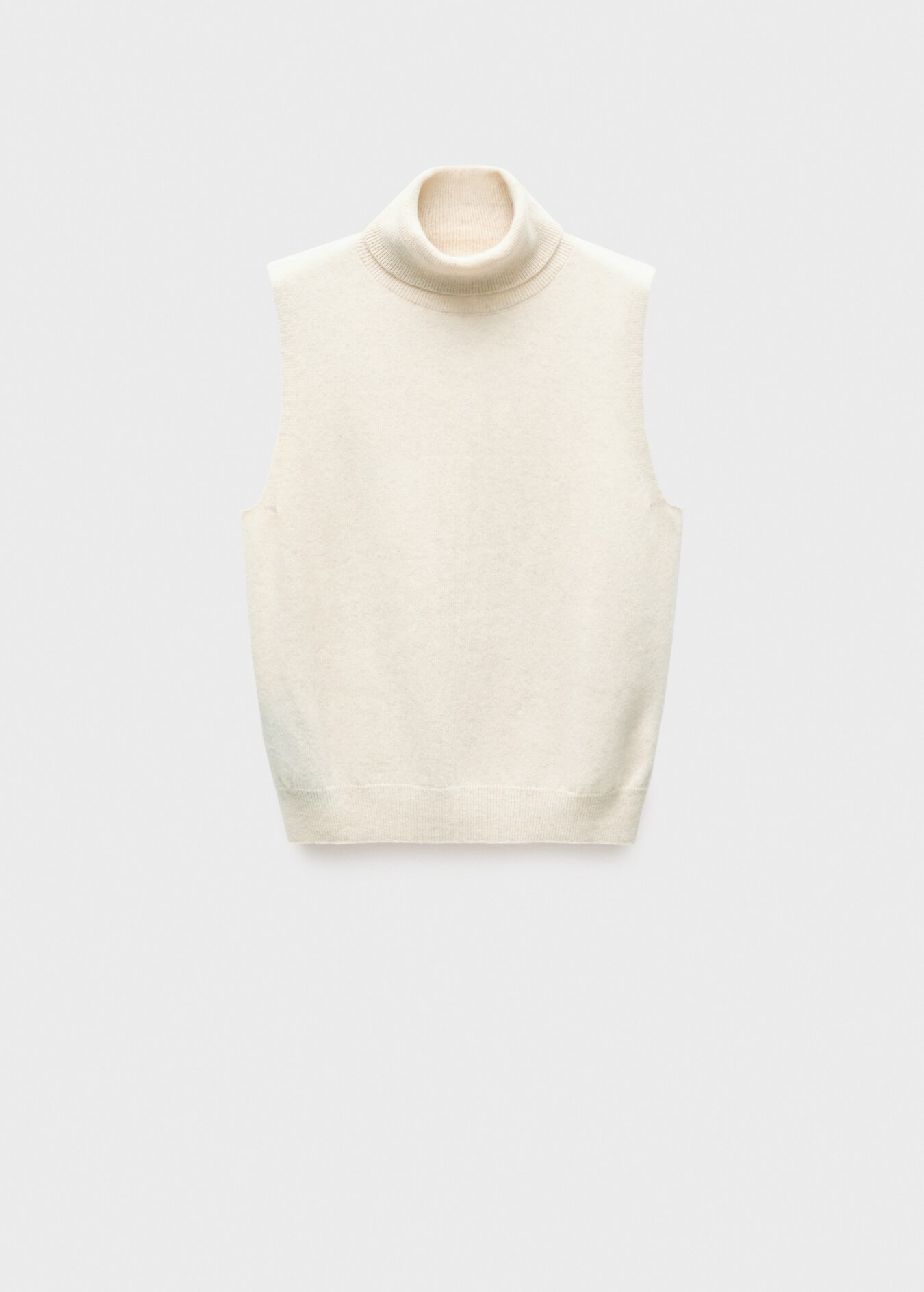 100% wool turtleneck top - Women | MANGO United Kingdom | MANGO (UK)